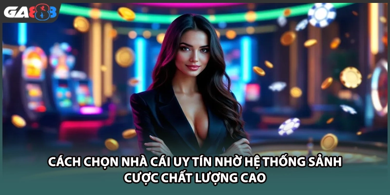 Cách chọn nhà cái uy tín nhờ hệ thống sảnh cược chất lượng cao tại GA888