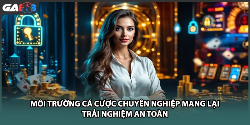 Môi trường cá cược chuyên nghiệp mang lại trải nghiệm an toàn tại GA888